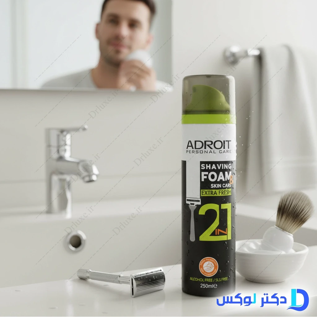 فوم اصلاح ویتامینه ادرویت مناسب انواع پوست